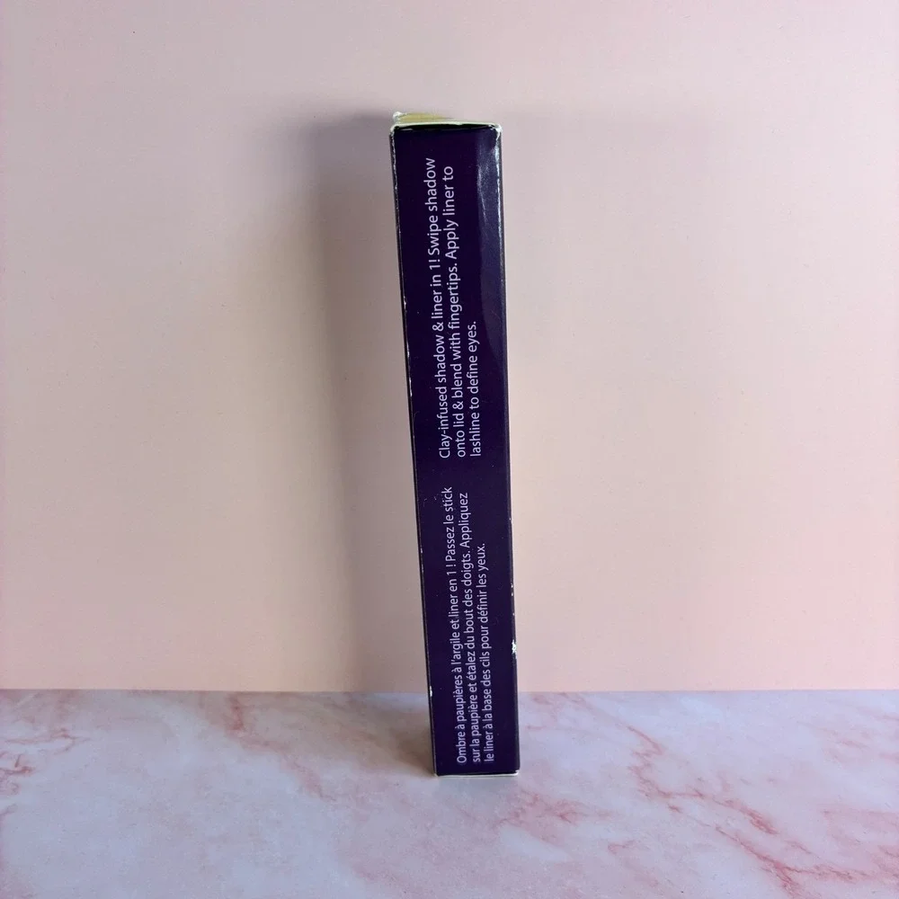 tarte Quick Stick Waterproof Shadow Liner Matte Cream Aubergine 2 in 1 New